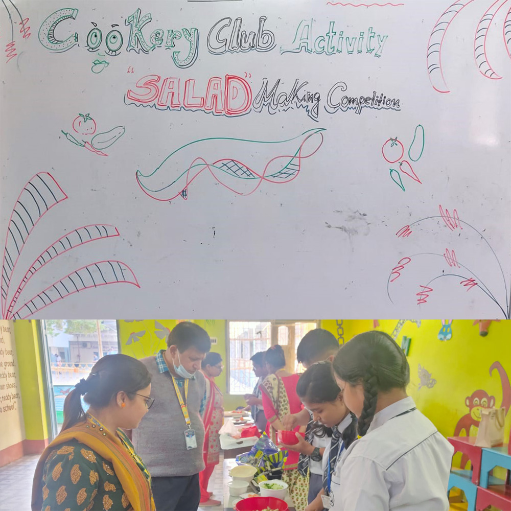 Salad Making Competition (Cookery Club Activity)